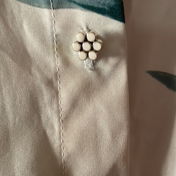 Vintage silk button blouse - Picture 2 of 6